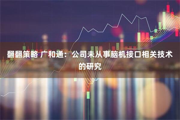 翻翻策略 广和通：公司未从事脑机接口相关技术的研究