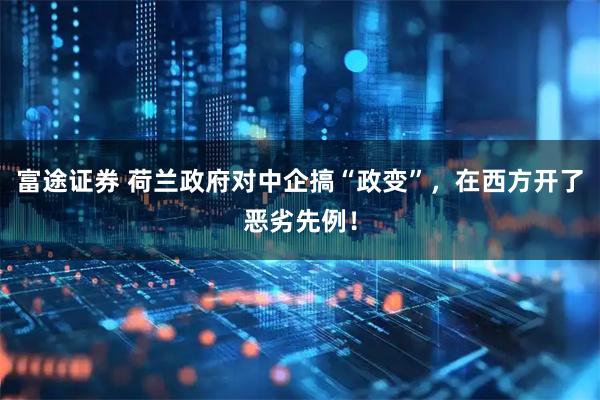 富途证券 荷兰政府对中企搞“政变”，在西方开了恶劣先例！